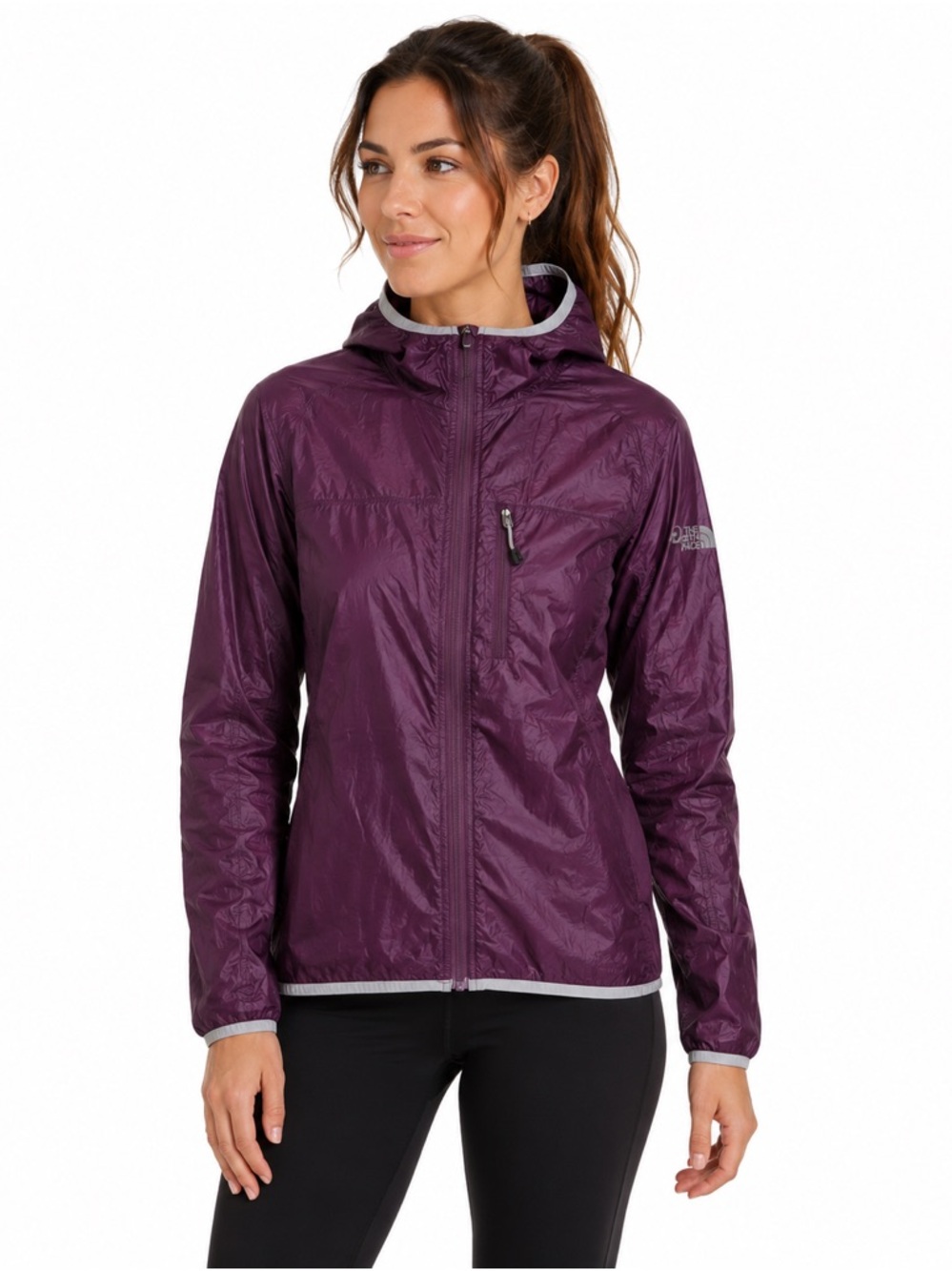 Eastern Mountain Sports Purple Lightweight Running Activewear Jacket Size XS